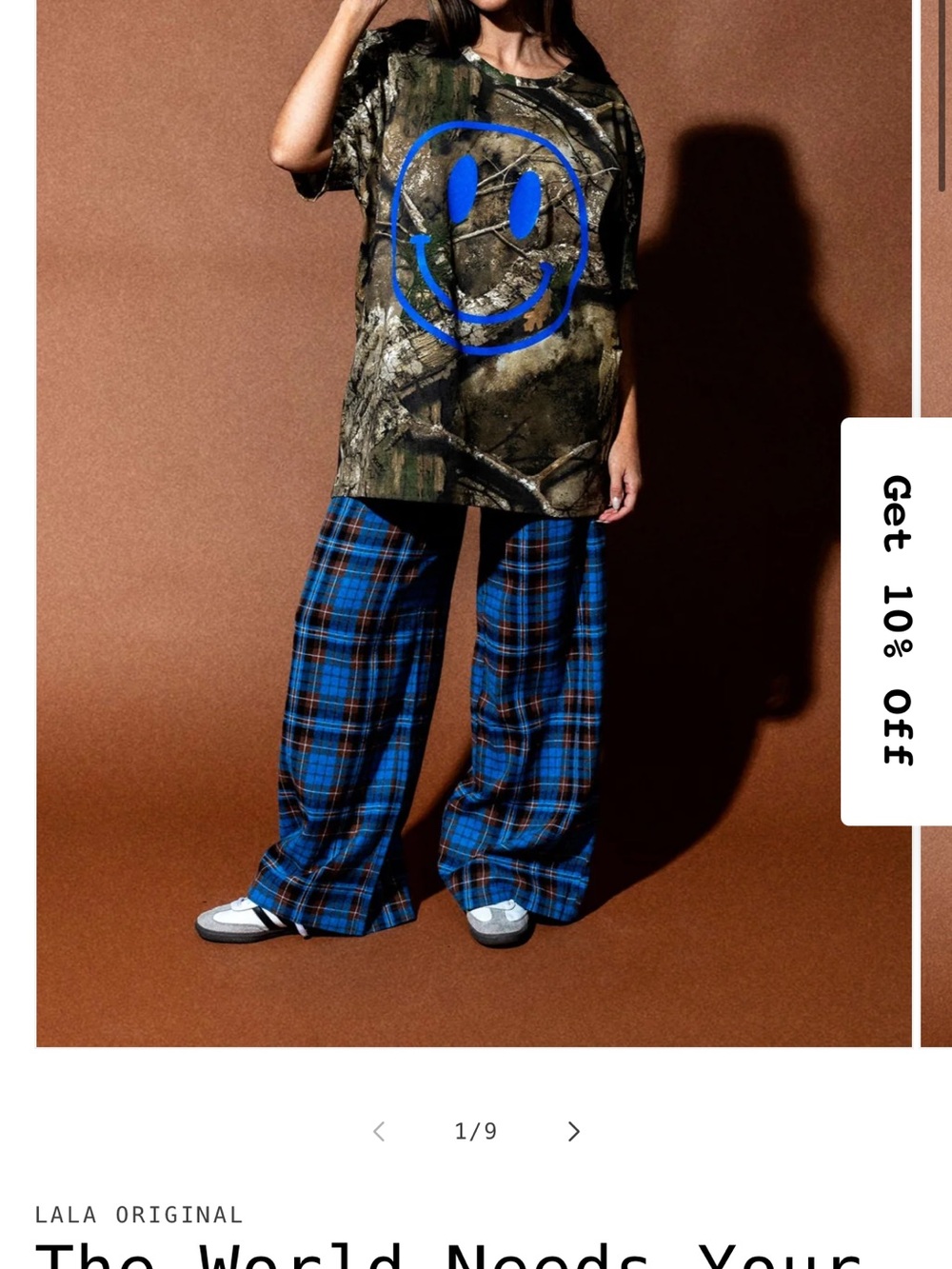 Dressed in LALA The World Needs Your Magic Camo Short Sleeve Tee - Picture 4 of 4